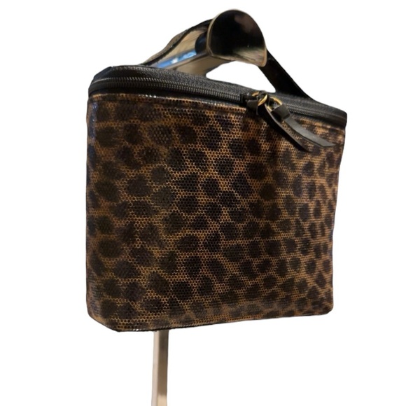 Loewe Leopard Top Handle Cosmetic Case - Picture 3 of 12